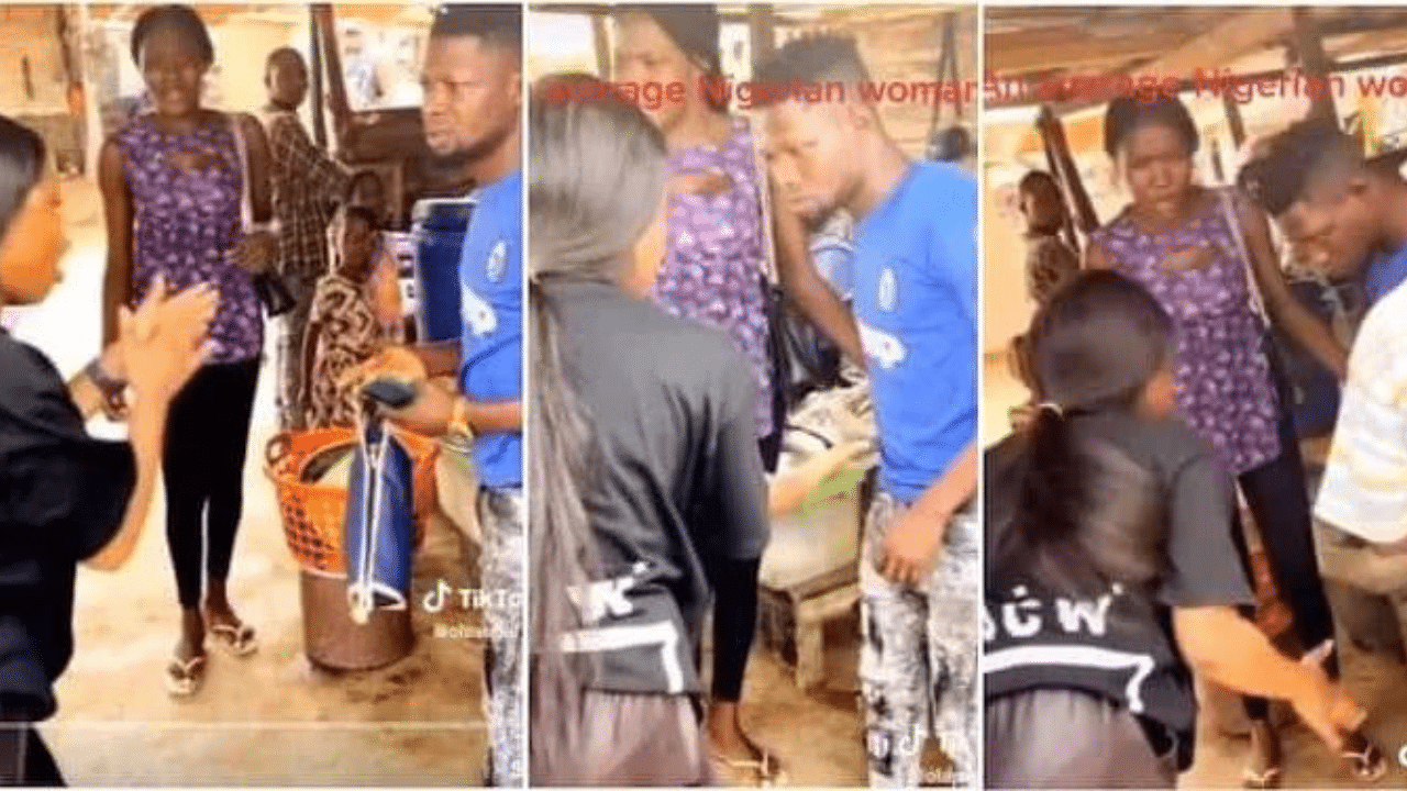 Lady takes back phone and belt she bought for her boyfriend after she caught him cheating