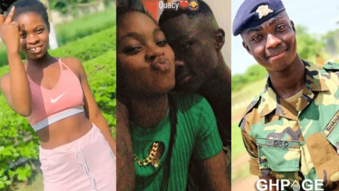 Photos of the second girlfriend of the solider who was murdered in Ashaiman surfaces