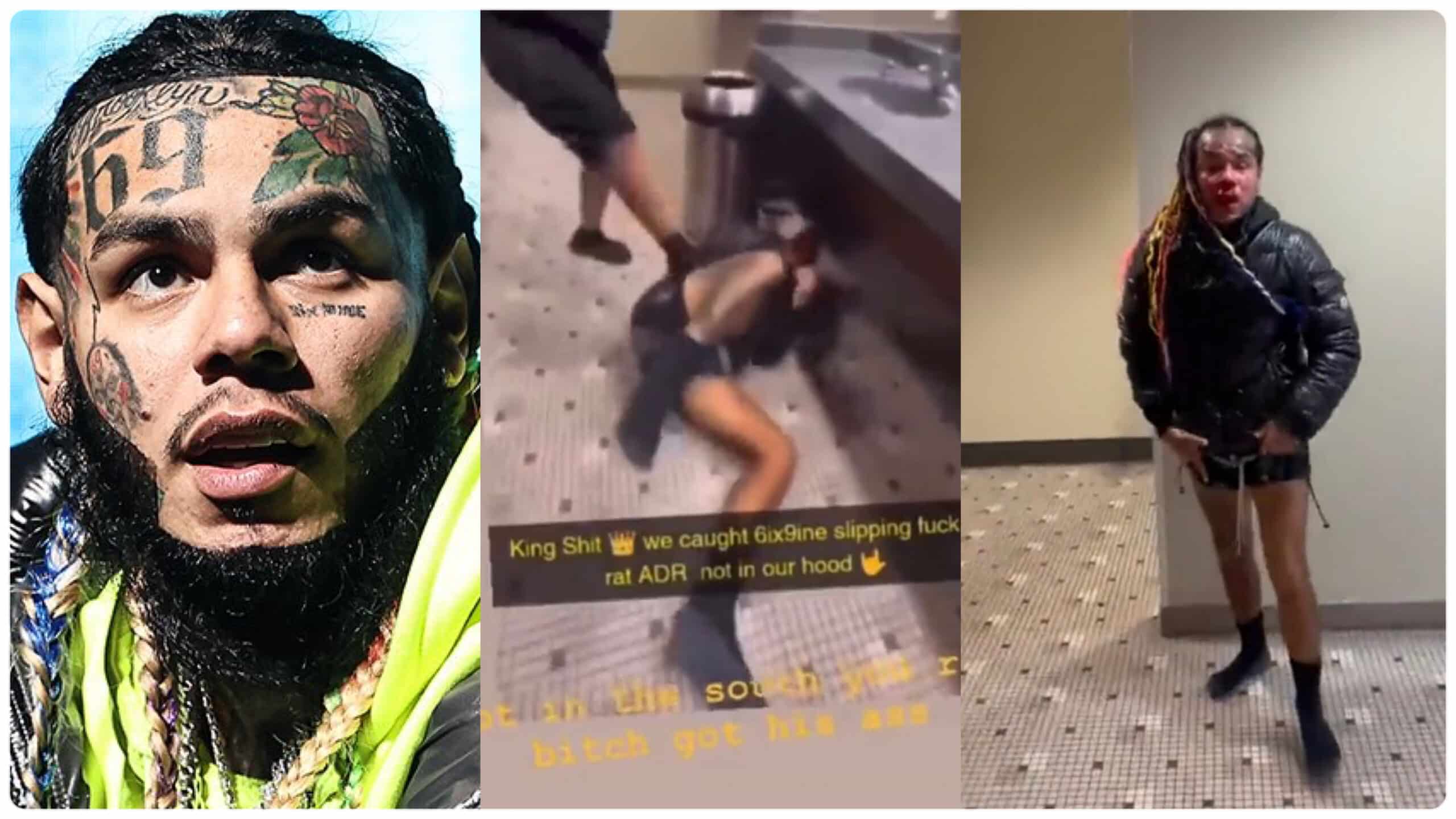 US rapper 6ix9ine brutally beaten at LA gym