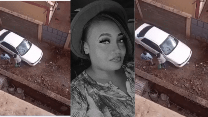 Angry girlfriend filmed destroying her boyfriend's side chick's car