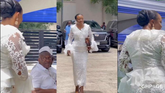 Grid of Diana-Asamoah appearing at COP Kofi Boakye's birthday