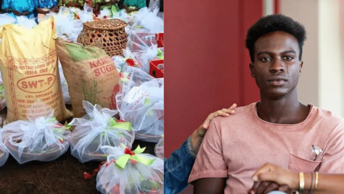 Family gives boyfriend deadline to present all the items in the bride price list else they'll take their daughter from him