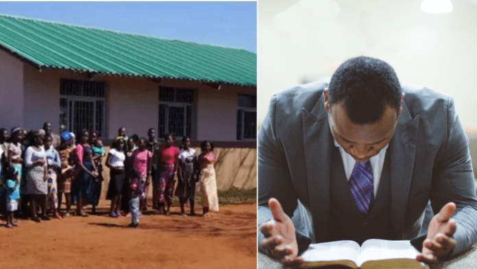 Fight breaks out as pastor who borrowed land from a woman for his 3 days revival builds his church on it