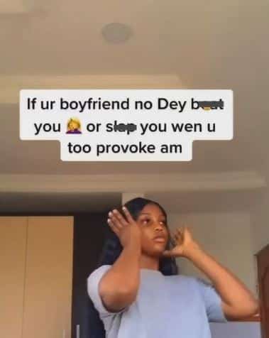 “If he doesn’t beat you, you’re a side chick” – Lady tells her fellow women (Video) - GhPage