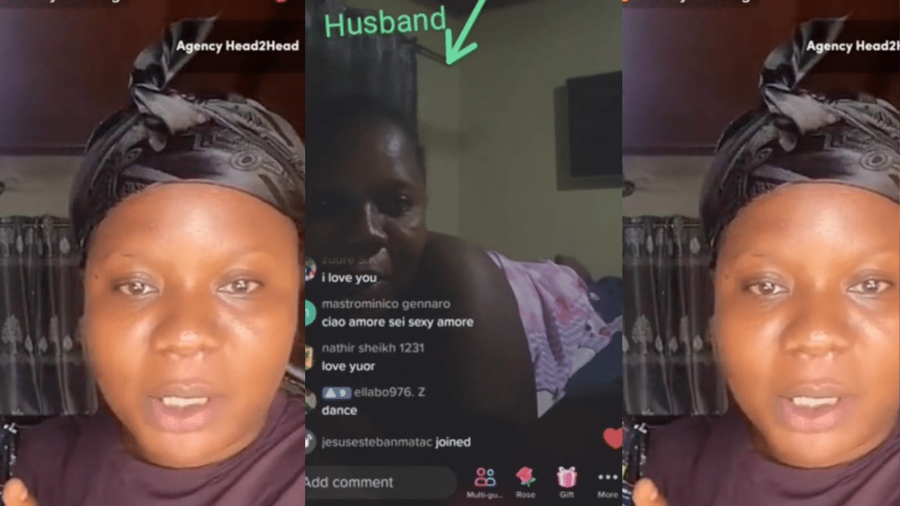 Married GH woman goes naked during Tiktok live