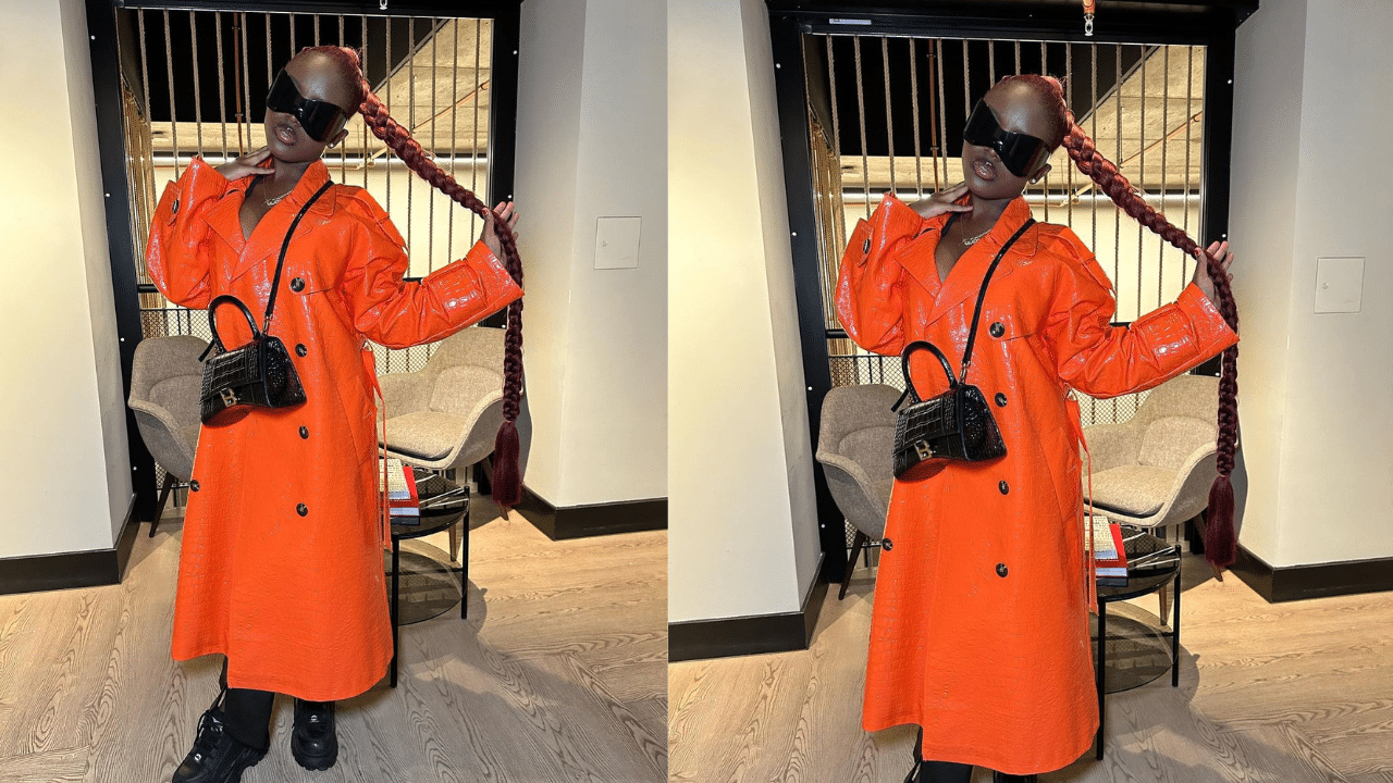 Singer Gyakie flaunts her Ghc 27k Balenciaga handbag in new pictures
