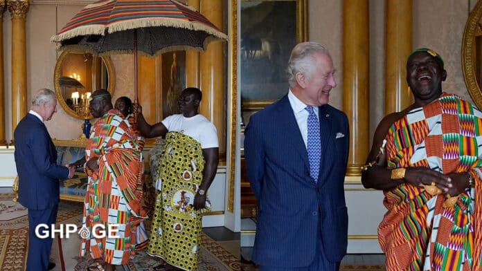 Asantehene Otumfou Osei Tutu II meets King Charles III