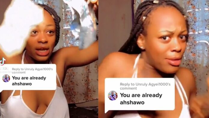It's better to be an ashawo than to work - Hookup girl says as she flaunts her daily earnings (Video)