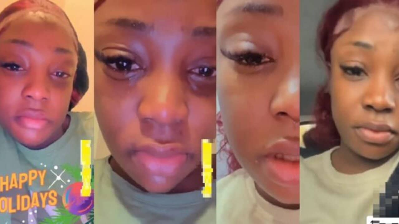 Lady cries as fake eyelashes she bought nearly made her blind