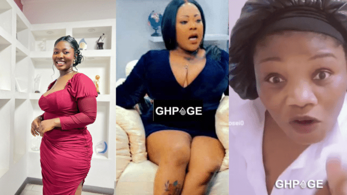 Maa Linda reacts as Mona Gucci allegedly threatens to pour acid on Felicia Osei