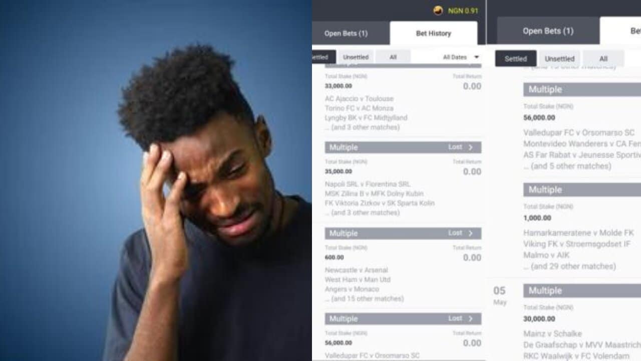 Man cries after losing over Ghc10,000 belonging to his mother to sports betting