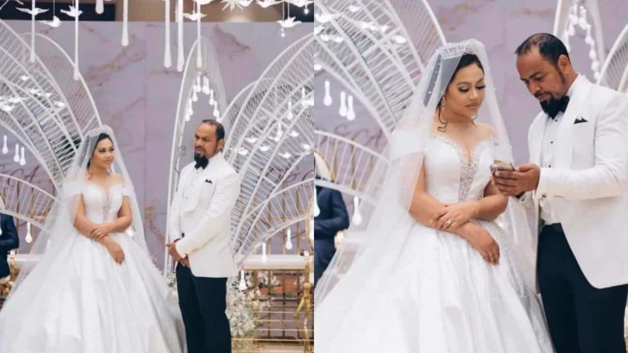 Cute Wedding Photos of Nadia Buari and Ramsey Nouah Trends