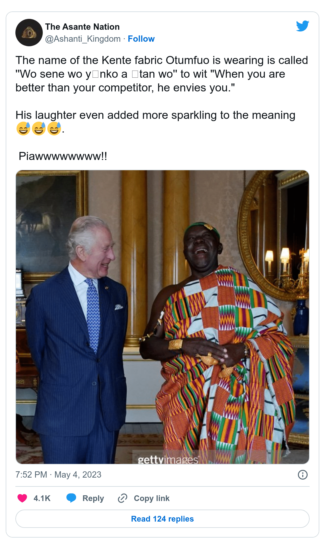 Earlier today, the Asantehene Otumfuo Osei Tutu II had an audience with  King Charles III at Buckingham Palace ahead of King Charles III's…