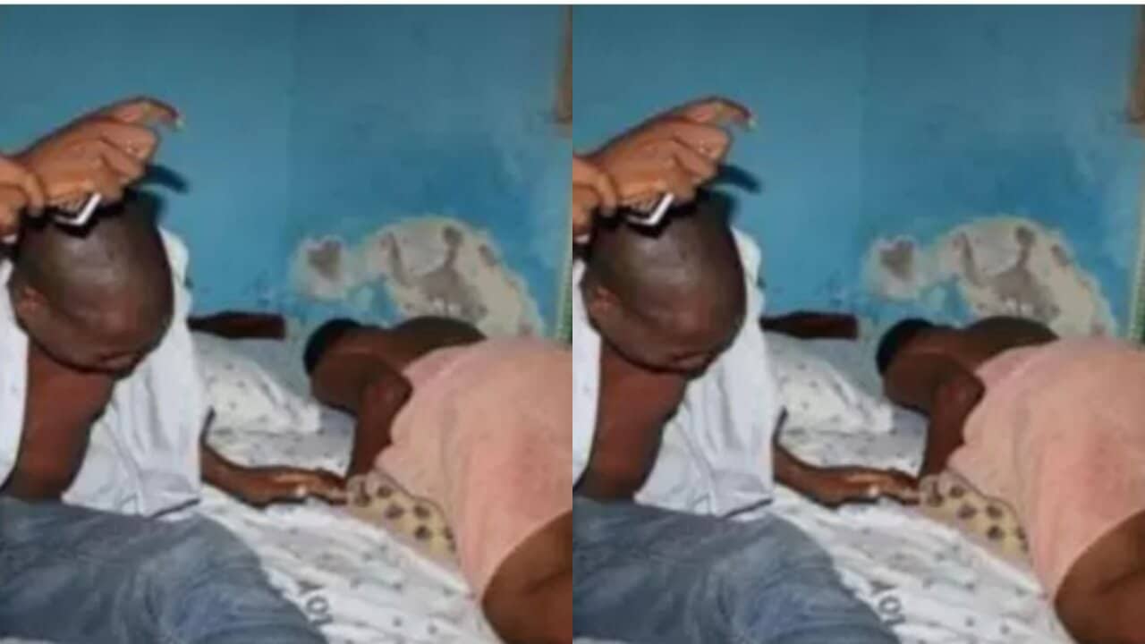 Pastor caught sleeping with a married woman (Video)