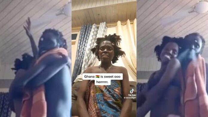 We went nude on TikTok to build our account - GH couple in trending video speaks (Video)