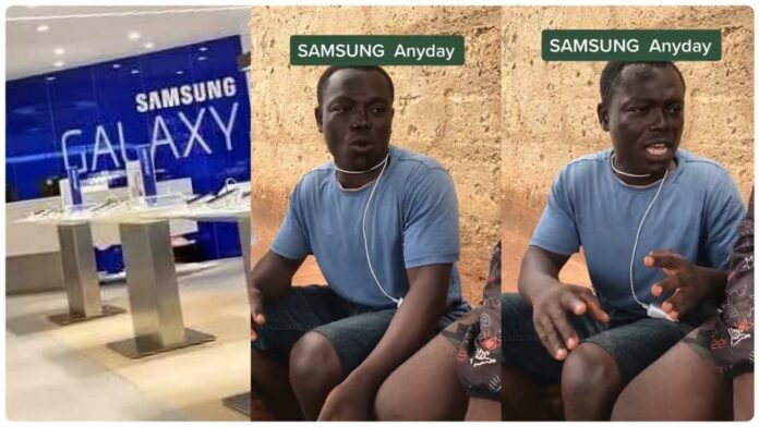 Samsung Ghana to sign man defending their brand in viral video