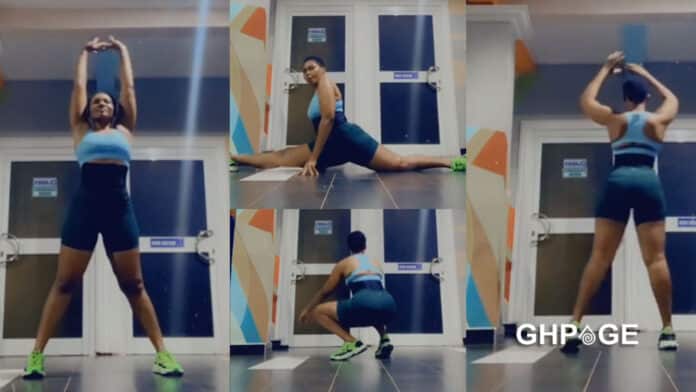 Abena Korkor Entices Fans With New Workout Video At The Gym GhPage abena-korkor-entices-fans-with-new-workout-video-at-the-gym-ghpage