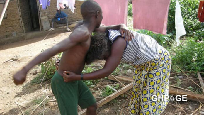 couple fighting