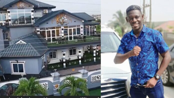 Agya Koo flaunts his over-a-million-dollar mansion for the first time