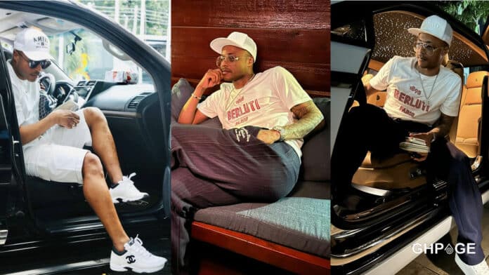 Dede-Ayew-rocks Chanel sneaker worth over Ghc21k to training