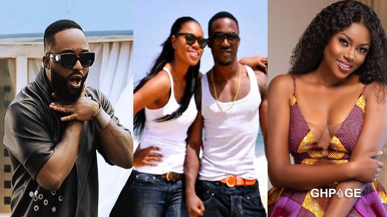 Yvonne Nelson’s ex-over Iyanya reacts in shock after she revealed that Sarkodie impregnated her and aborted it