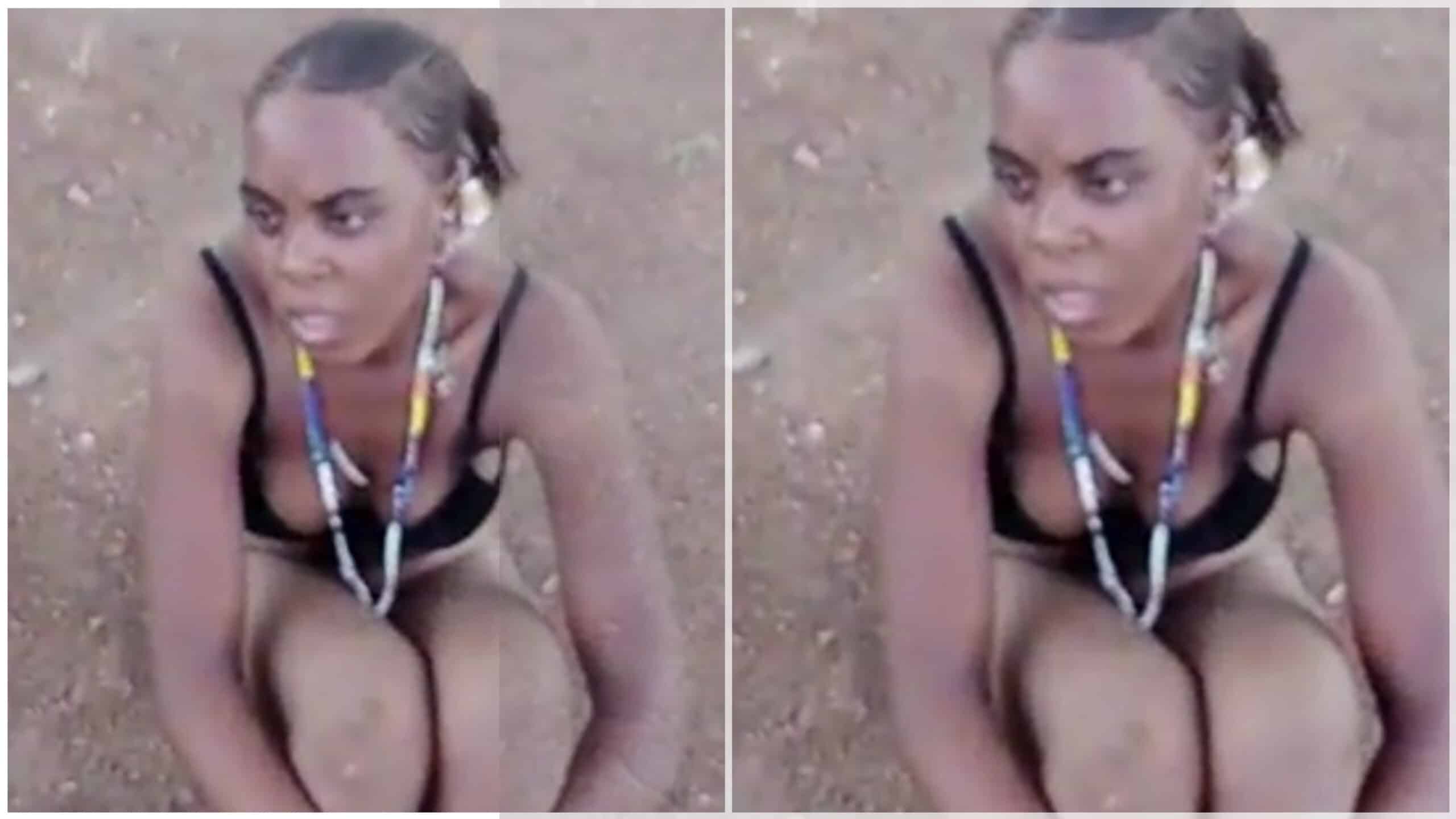 Viral video of GH woman brutalised and stripped naked in public sparks outrage pic picture