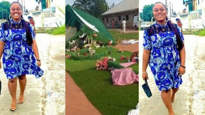 Lady refuses to show up for her wedding to teach her baby daddy a lesson (Video)