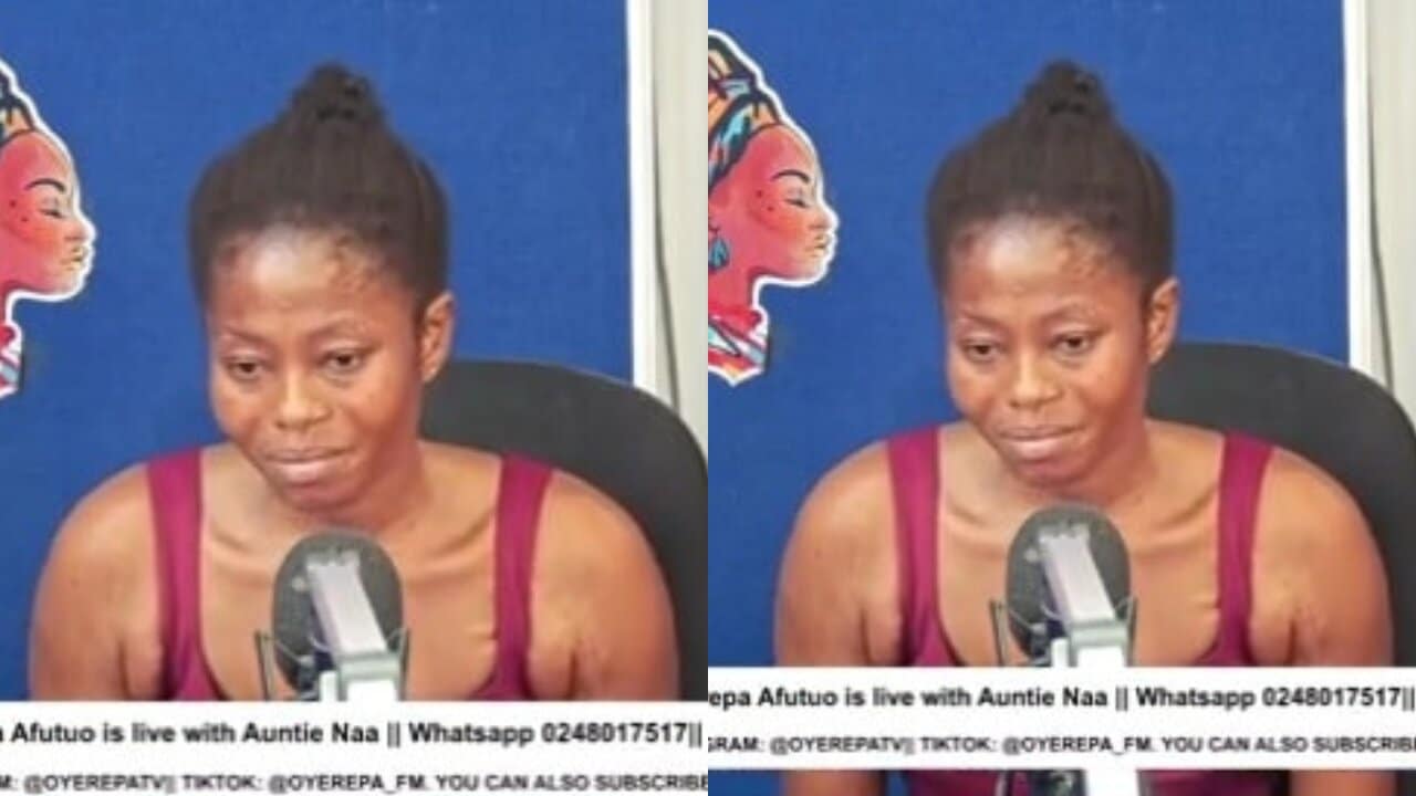 Lady struck by duabo for cheating on her boyfriend begs for forgiveness (Video)