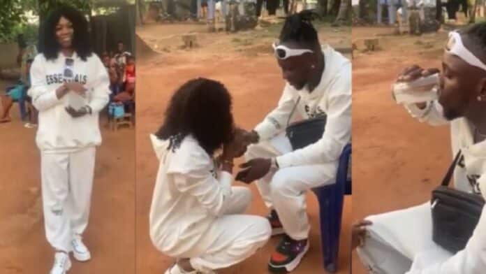 Netizens-blast-couple-for-turning-up-for-their-traditional-wedding-ceremony-in-sports-outfit