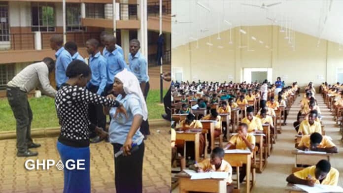 BECE search conducted on students before exams