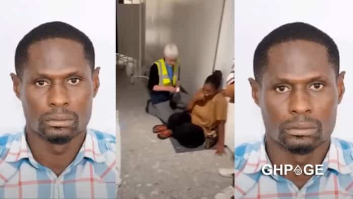 Ghanaian man dies on arrival at UK airport