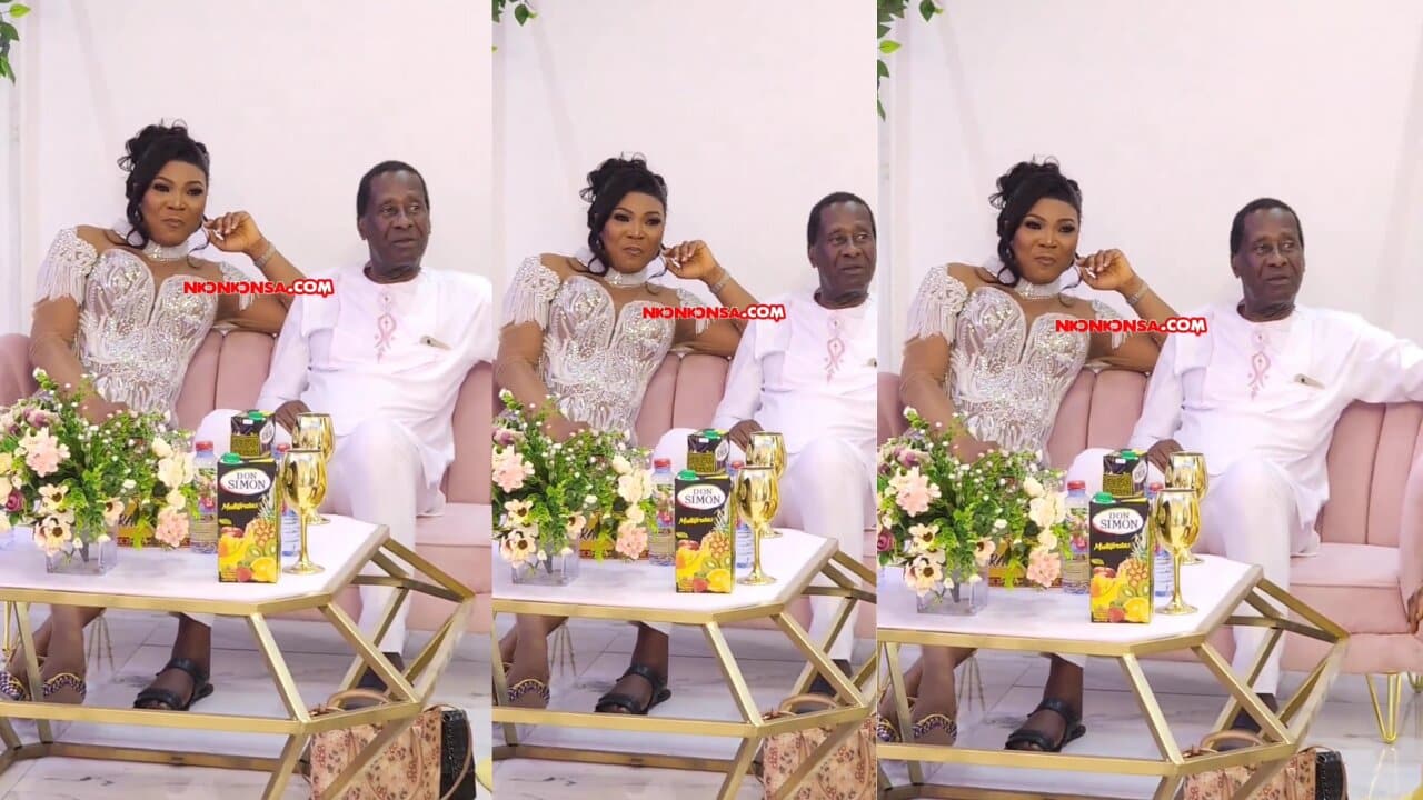 Ghanaians troll popular businesswoman for marrying a man fit enough to be her grandfather