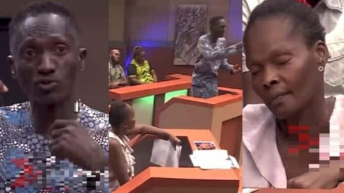 Husband cries as he drags his wife to court for consistently beating him (Video)