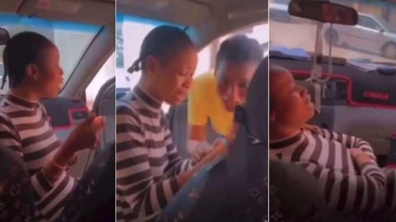 Lady sheds massive tears after finding out that the guy he rejected has married another woman