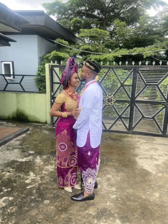 After 16 years of dating, Man finally marries his longtime girlfriend - Photos