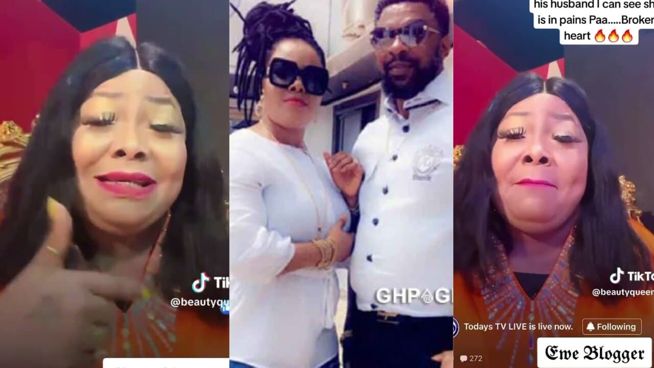 Nana Agradaa divorces her husband; Curses him and Aunty Mercy (Video)