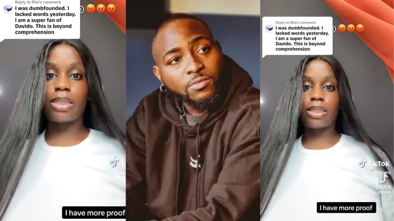 Third lady accuses Davido of impregnating and forcing her to abort the baby