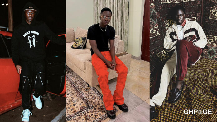 Grid of Yaw Tog in his car, house and photoshoot