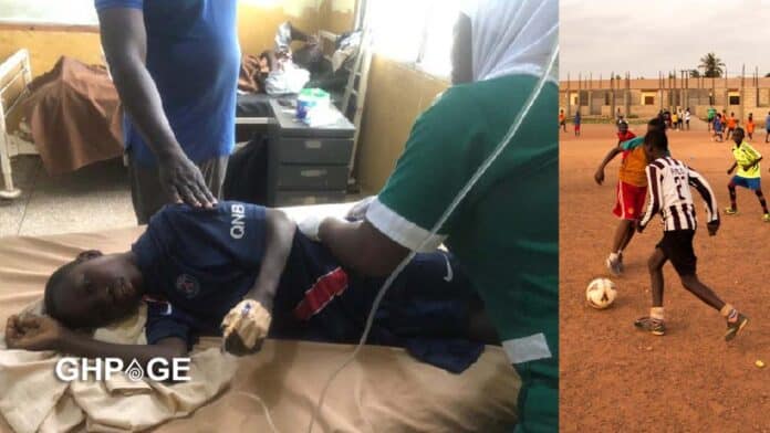 Alhassan Abdul-Rauf teenage football player brutalised by father