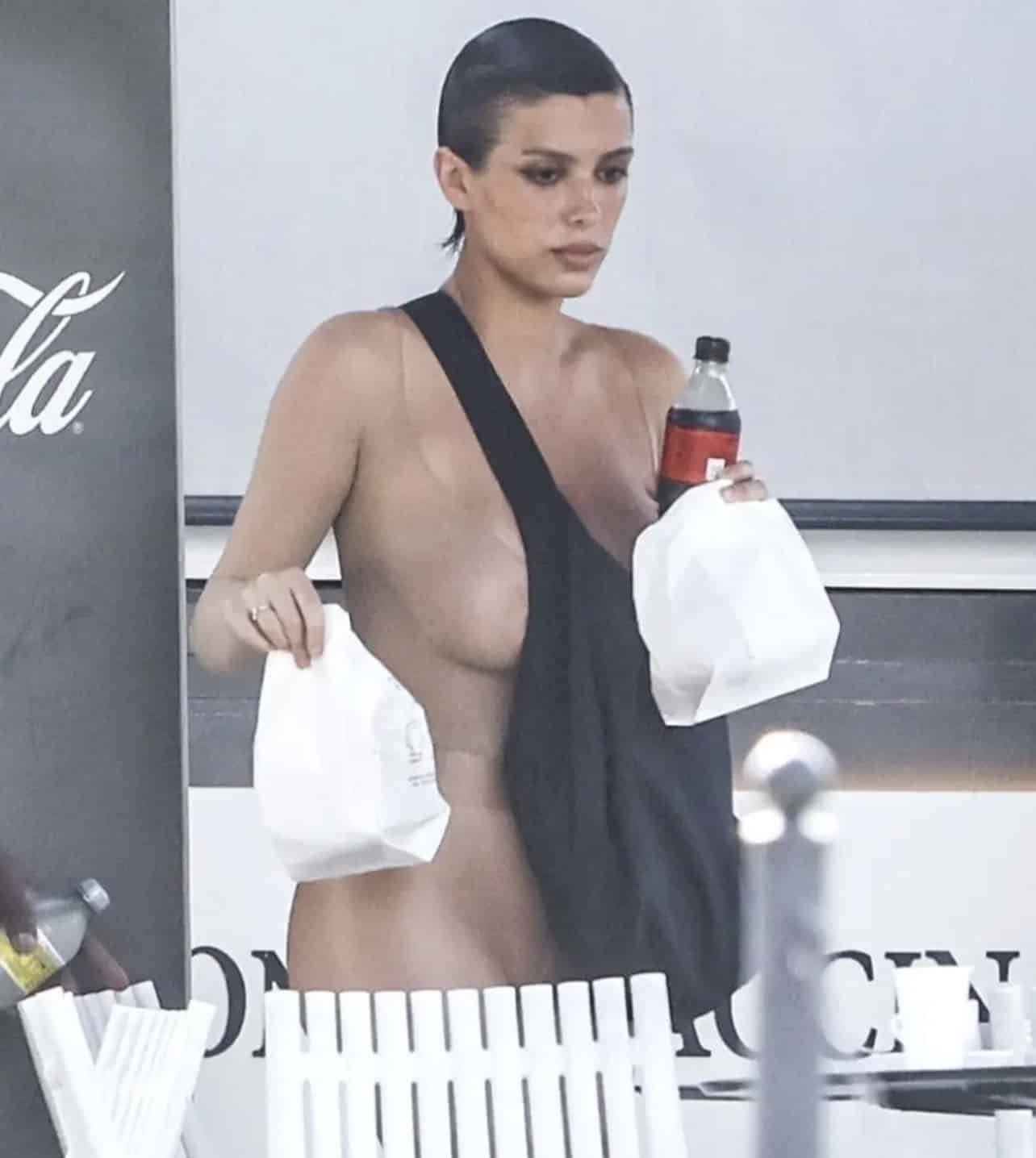 Kanye West’s Wife, Bianca Censori turns heads with her see-through top