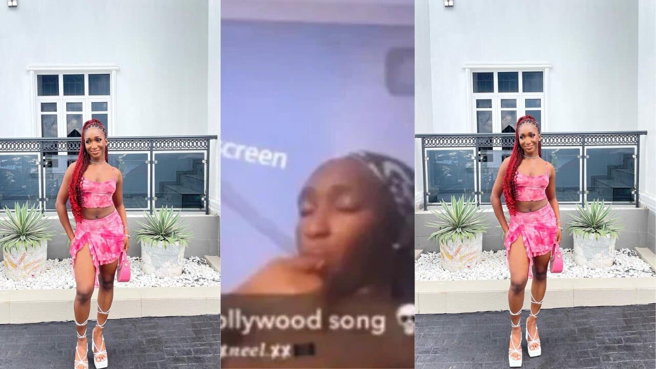 Photos of Buba Girl, the popular TikToker in the trending atopa video