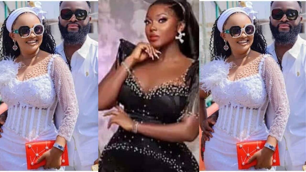 Ghanaians react as Mcbrown's husband gets accused of chopping Maame Serwaa