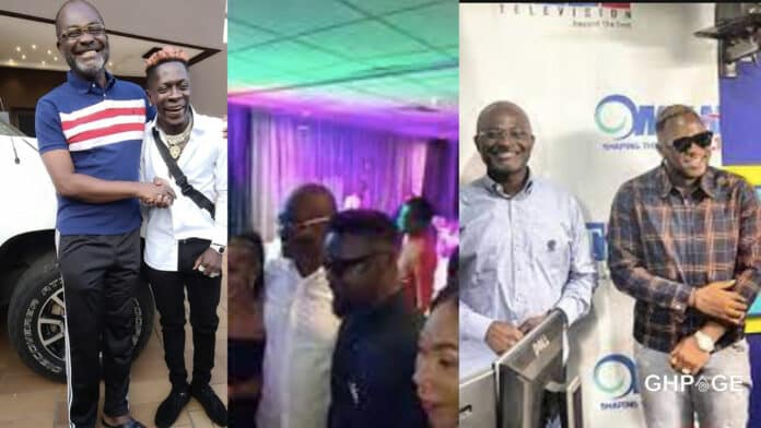Photos of Kennedy-Agyapong-and-musicians