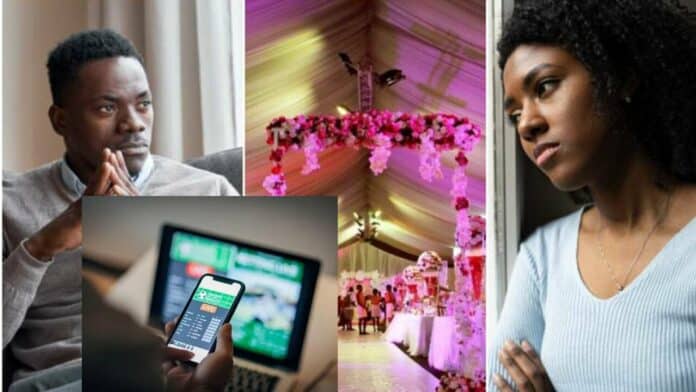 Lady cancels wedding as boyfriend uses money saved for the event to stake bet and loses