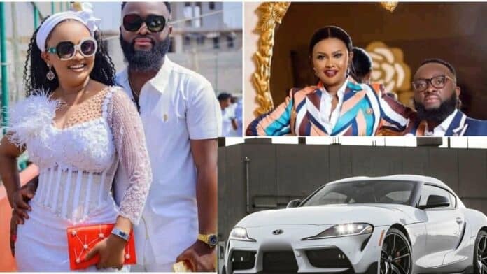 Mcbrown's husband surprises her with an 8 billion car on her 46th birthday - Video