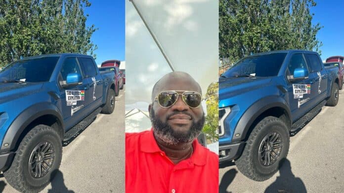 Meet Kwadwo Saka, the millionaire member of the Wanderlust team who drove from Accra to London