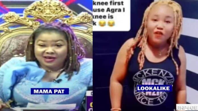 Nana Agradaa seriously warns her lookalike in a new video