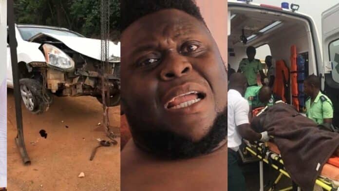 Oteele involved in a gory accident (Video)