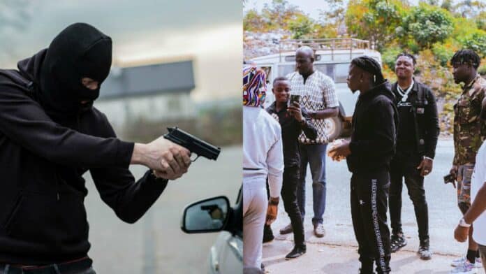 Stonebwoy and his team robbed in the US by armed men