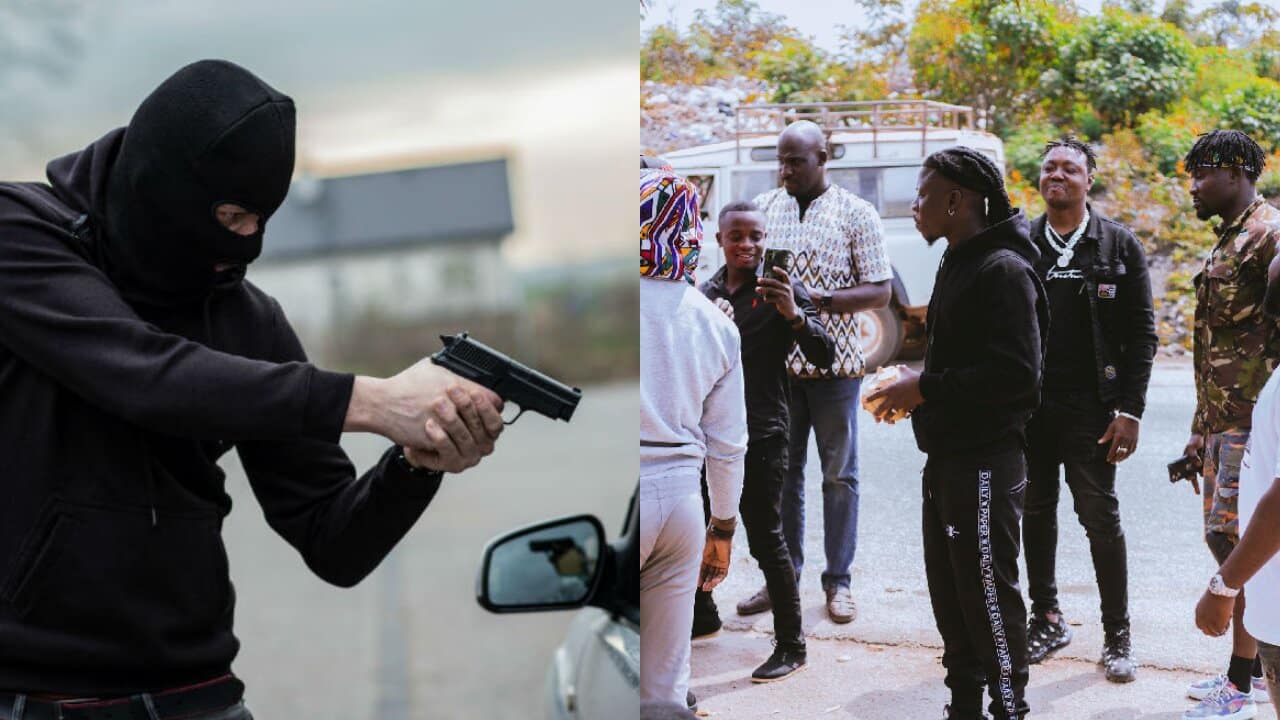 Stonebwoy and his team robbed in the US by armed men